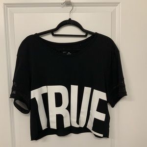True Religion Crop Tee